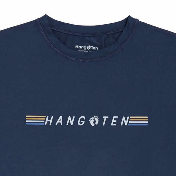 Hang Ten Men's Sun Tee Long Sleeve Shirt Blue Size XXL NWT - Picture 4 of 5